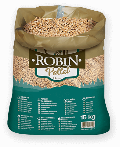 worek pelletu opałowego Robin do kupienia w Przeworsku lub sklepie internetowym